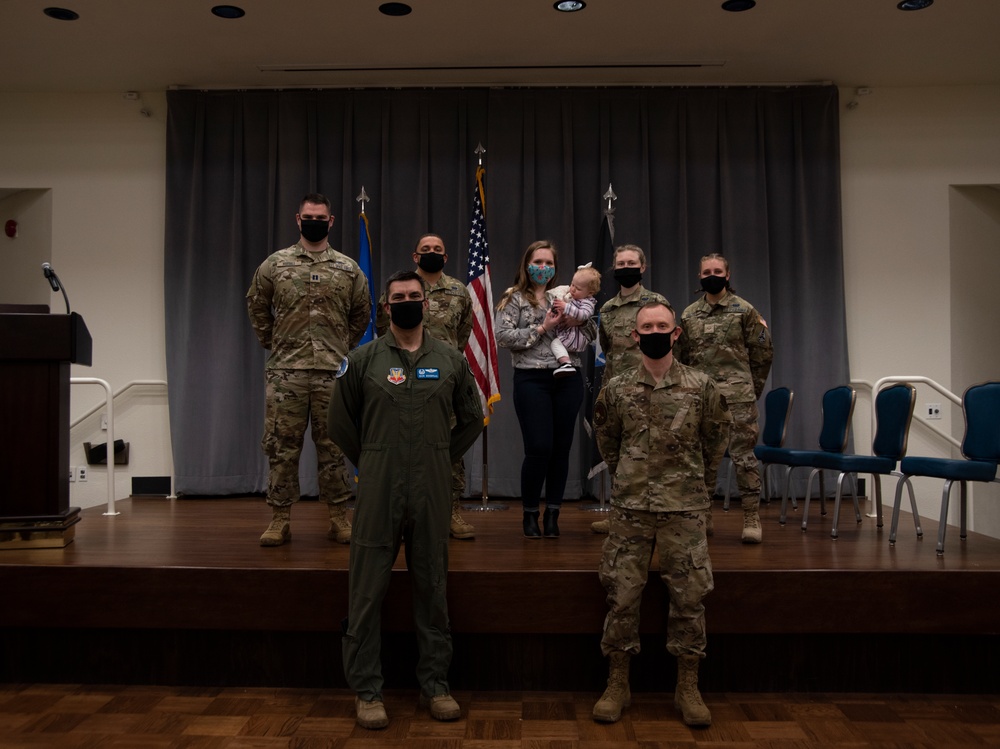 366th CS Airmen get transferred to Space Force Guardians
