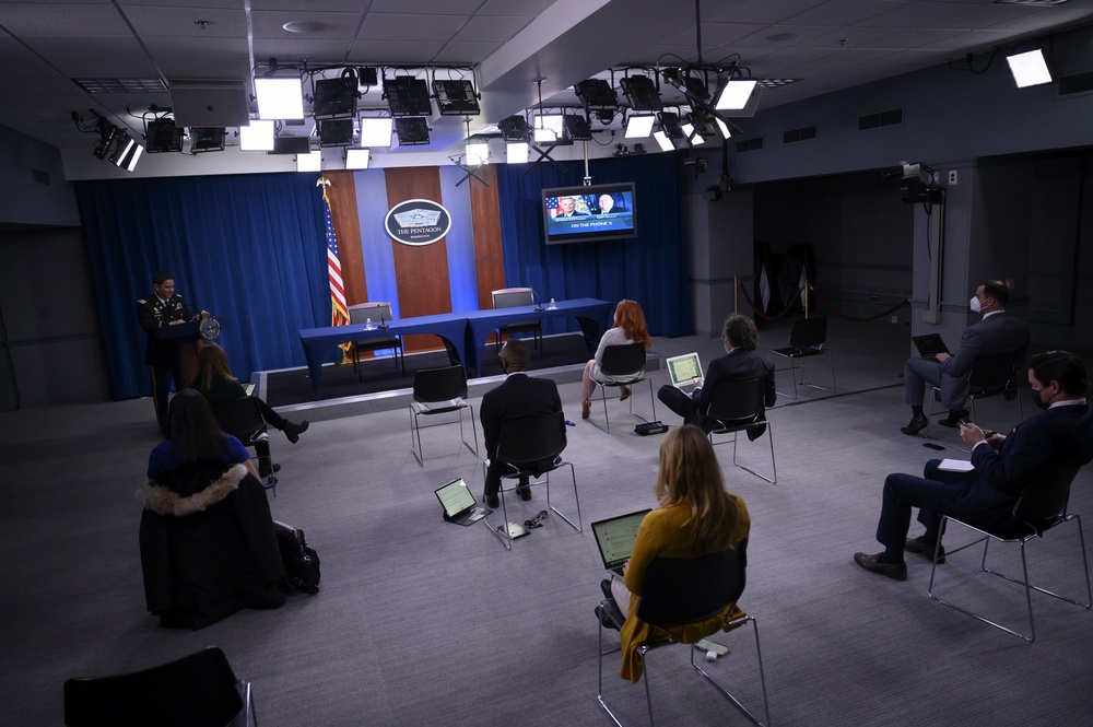 NORTHCOM, FEMA Brief Reporters on COVID Response