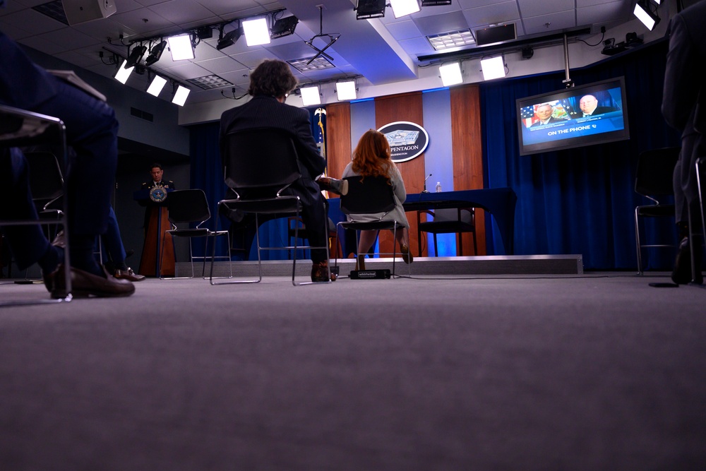 NORTHCOM, FEMA Brief Reporters on COVID Response