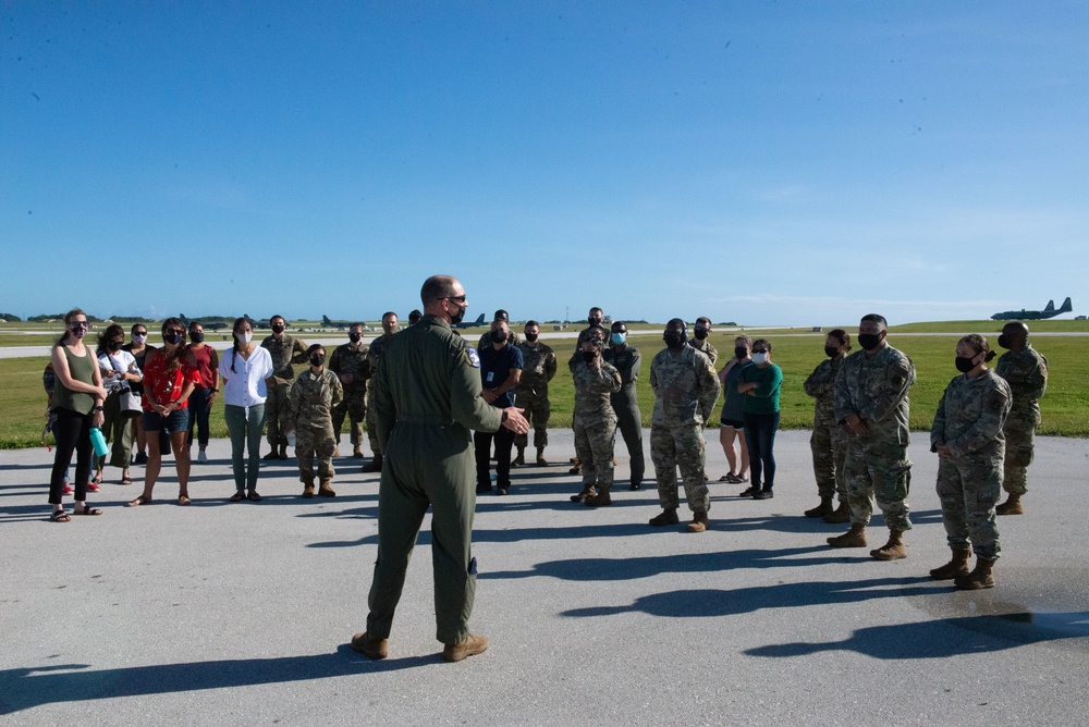 36th CRG Flightline Observation of COPE NORTH 21 take off