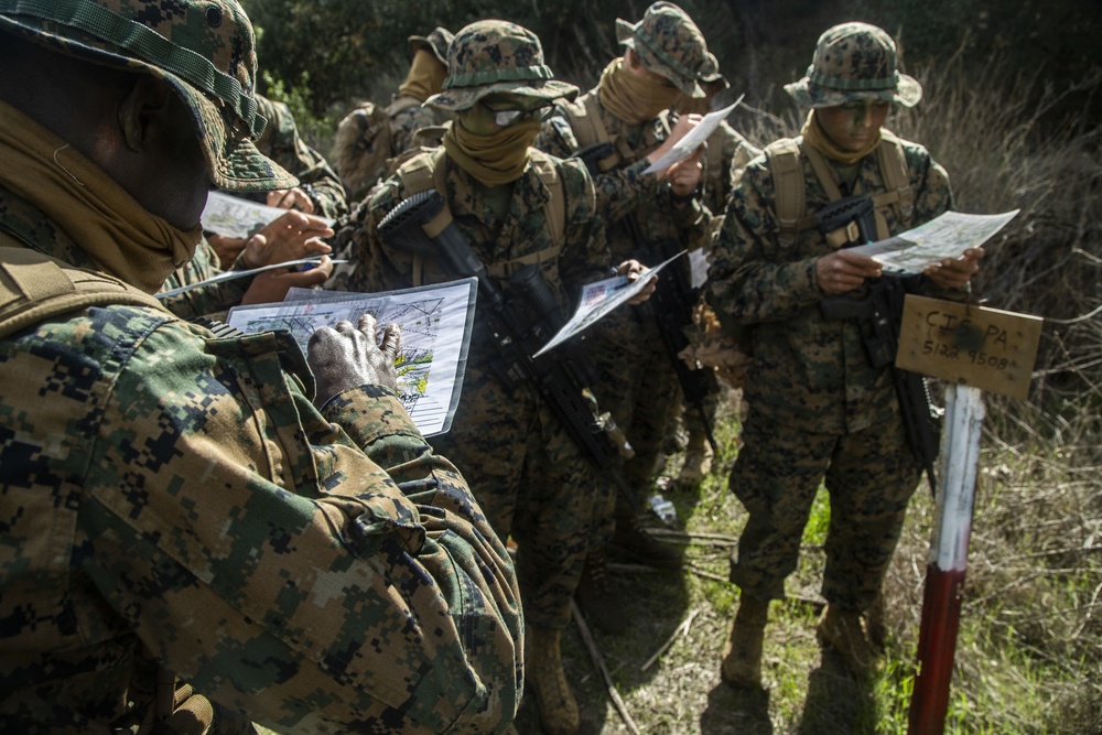 IMC Marines sharpen land navigation skills