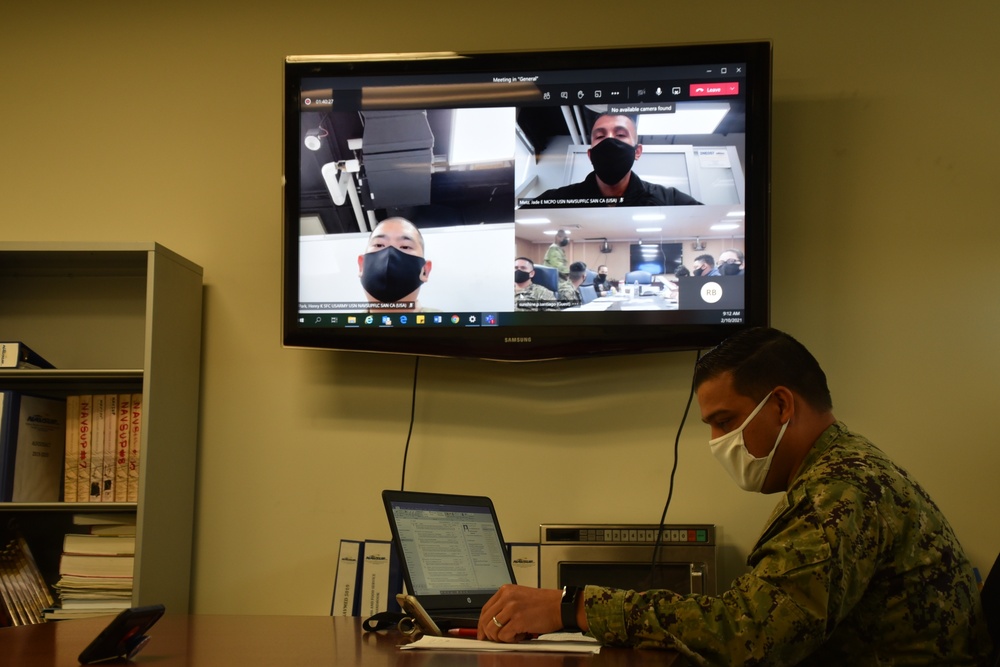 Navy Food Managers transition to virtual training visits