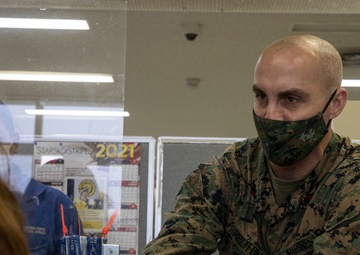 New technology at Marine Post Offices on Okinawa assures faster services, shorter wait times