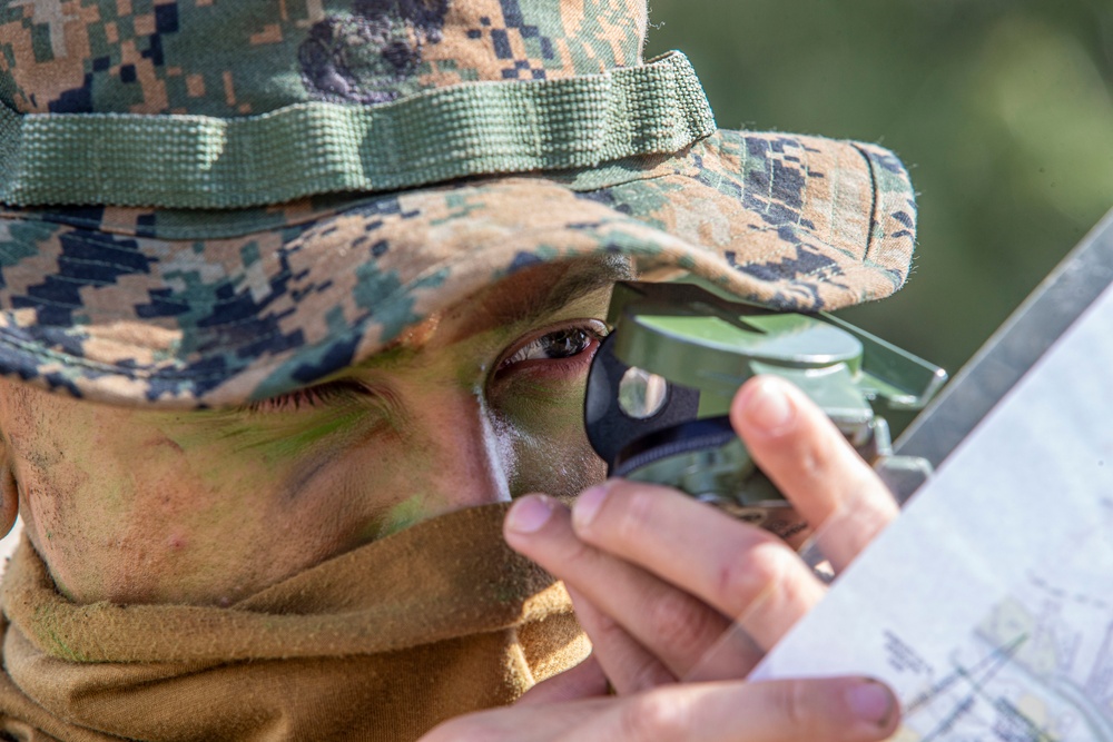 IMC Marines find their way through land navigation in Week 4