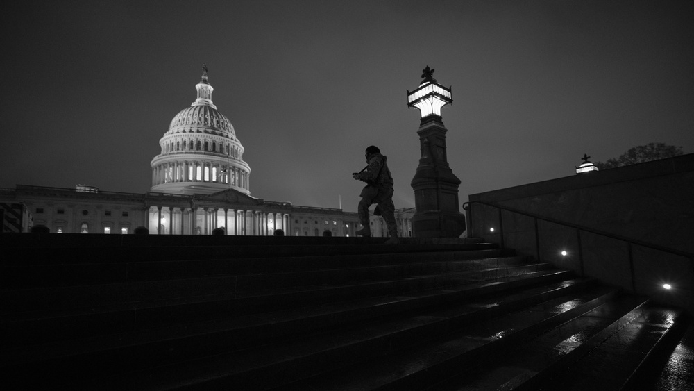 Night at the U.S. Capitol
