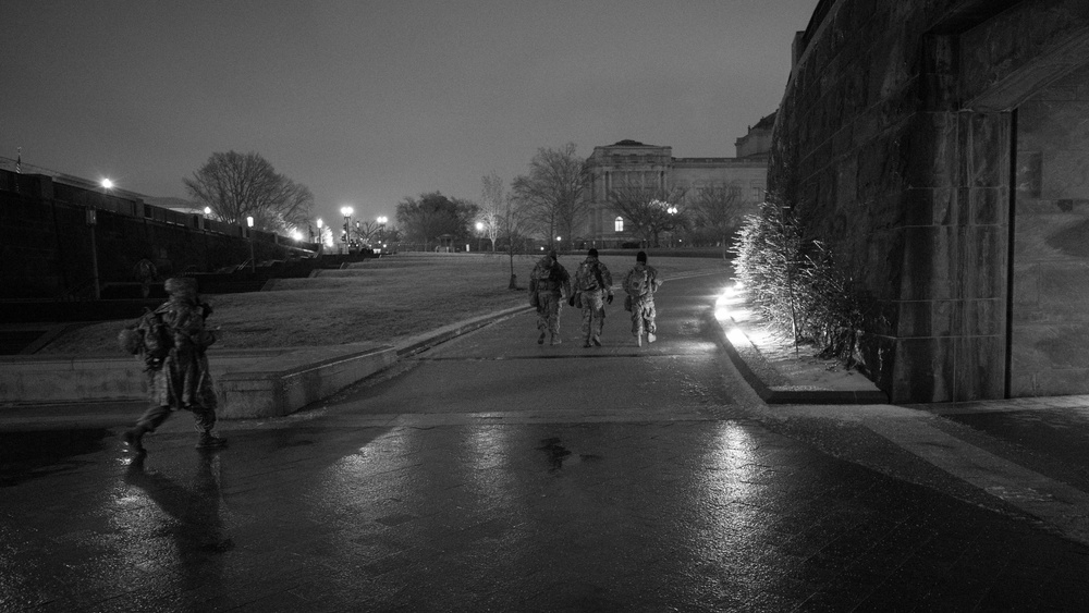 Night at the U.S. Capitol