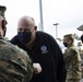 U.S. Air Force Gen. Glen VanHerck, NORAD &amp; USNORTHCOM Commander, visits the vaccination site at California State University, Los Angeles