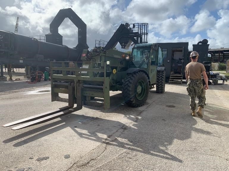 Forklift for Asphalt Batch Plant