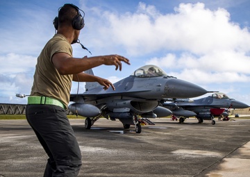 13th FS Sends the Jets During Cope North 21