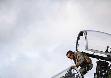 Fighters Launch During Exercise Cope North 21