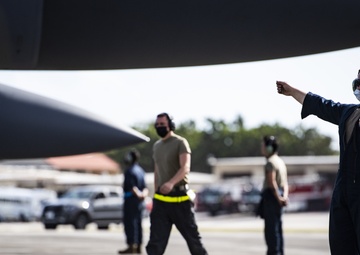 Fighters Launch During Exercise Cope North 21