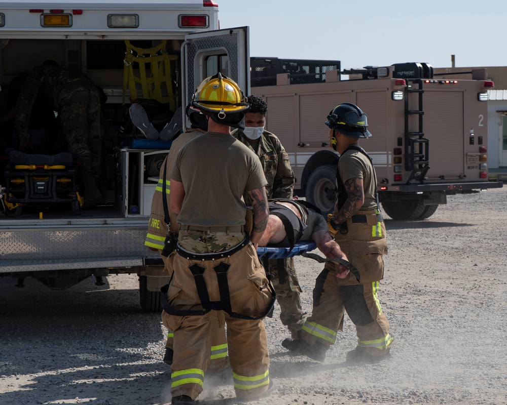 MDG and Fire training on ASAB