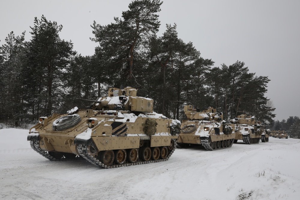 Convoy to Live Fire Range