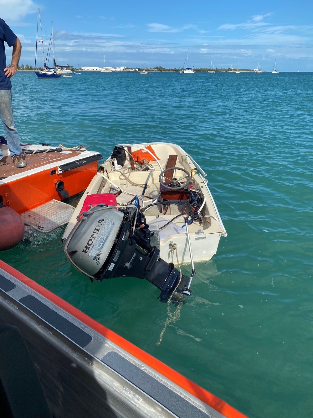 Coast Guard assisted 4 people after boat collision near Key west