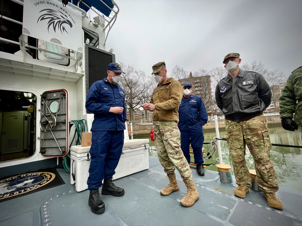 USCGC Hawk (WPB 87355) in Washington D.C.