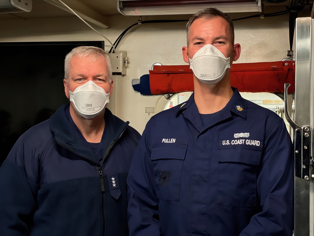 U.S. Coast Guard Atlantic Area visits USCGC Hawk (WPB 87355) in Washington D.C.