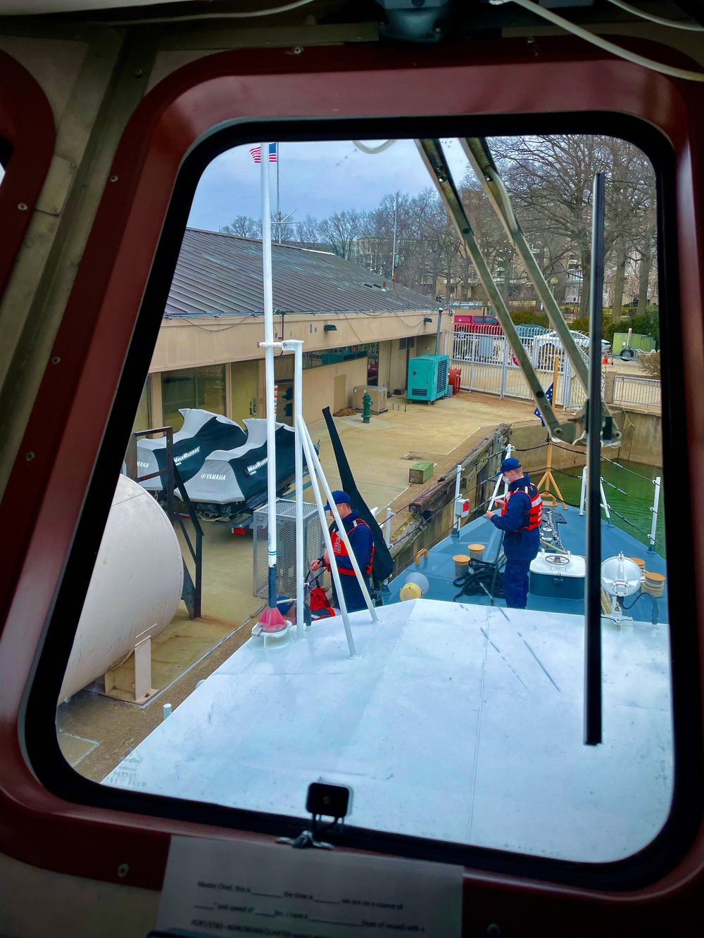 USCGC Hawk (WPB 87355) in Washington D.C.