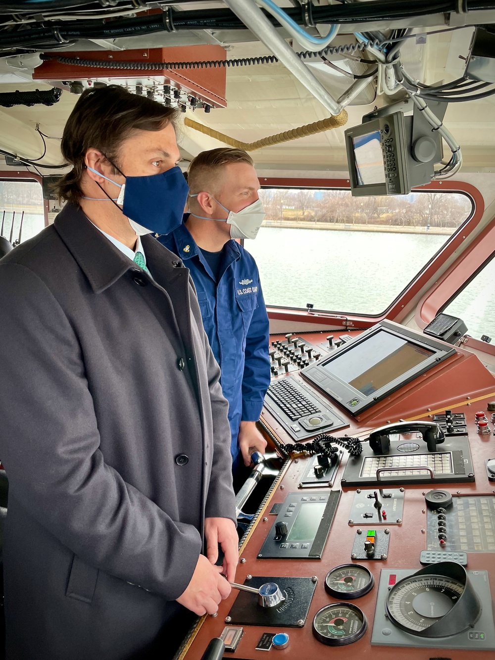 U.S. Coast Guard Atlantic Area hosts Uruguay aboard USCGC Hawk (WPB 87355) in Washington D.C.