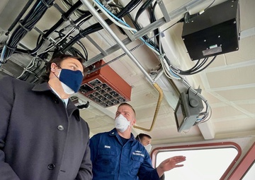 U.S. Coast Guard Atlantic Area hosts Uruguay aboard USCGC Hawk (WPB 87355) in Washington D.C.