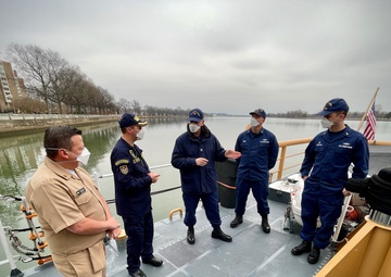U.S. Coast Guard hosts Colombia aboard USCGC Hawk (WPB 87355) in Washington D.C.