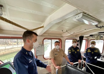 U.S. Coast Guard hosts Colombia aboard USCGC Hawk (WPB 87355) in Washington D.C.