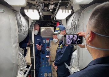 U.S. Coast Guard hosts Colombia aboard USCGC Hawk (WPB 87355) in Washington D.C.