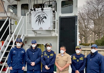 U.S. Coast Guard hosts Colombia aboard USCGC Hawk (WPB 87355) in Washington D.C.