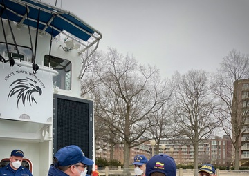 U.S. Coast Guard hosts Colombia aboard USCGC Hawk (WPB 87355) in Washington D.C.