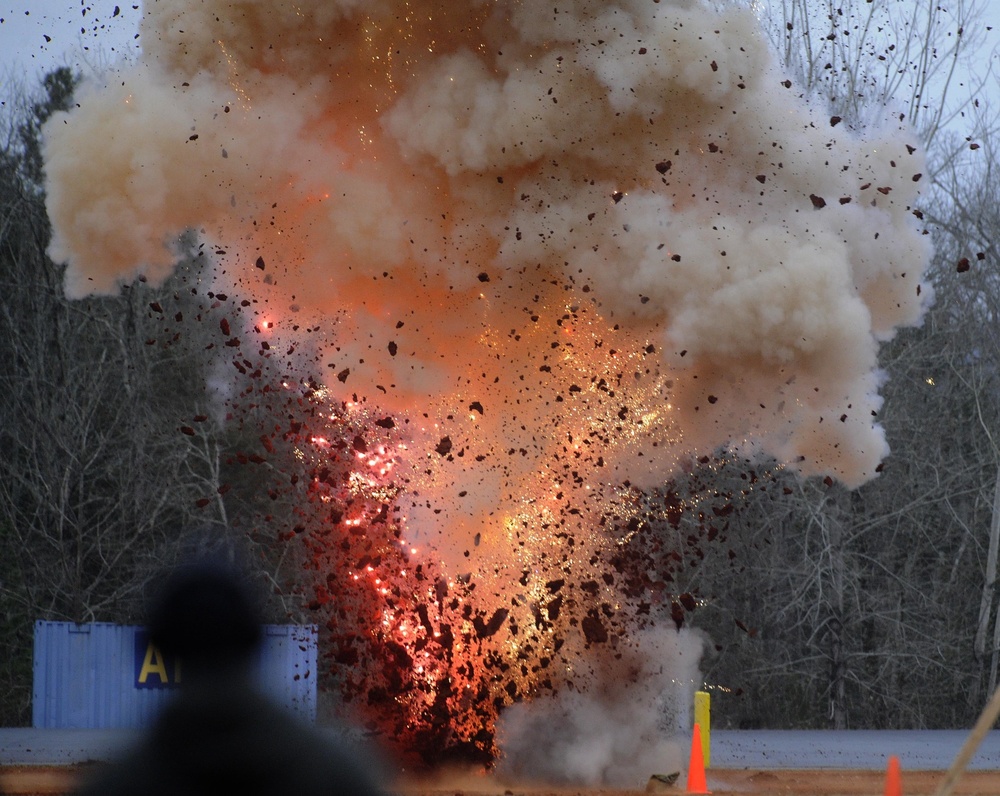 Bureau of Alcohol, Tobacco, Firearms and Explosives (ATF) Hosts Explosives Demonstration on Redstone Arsenal