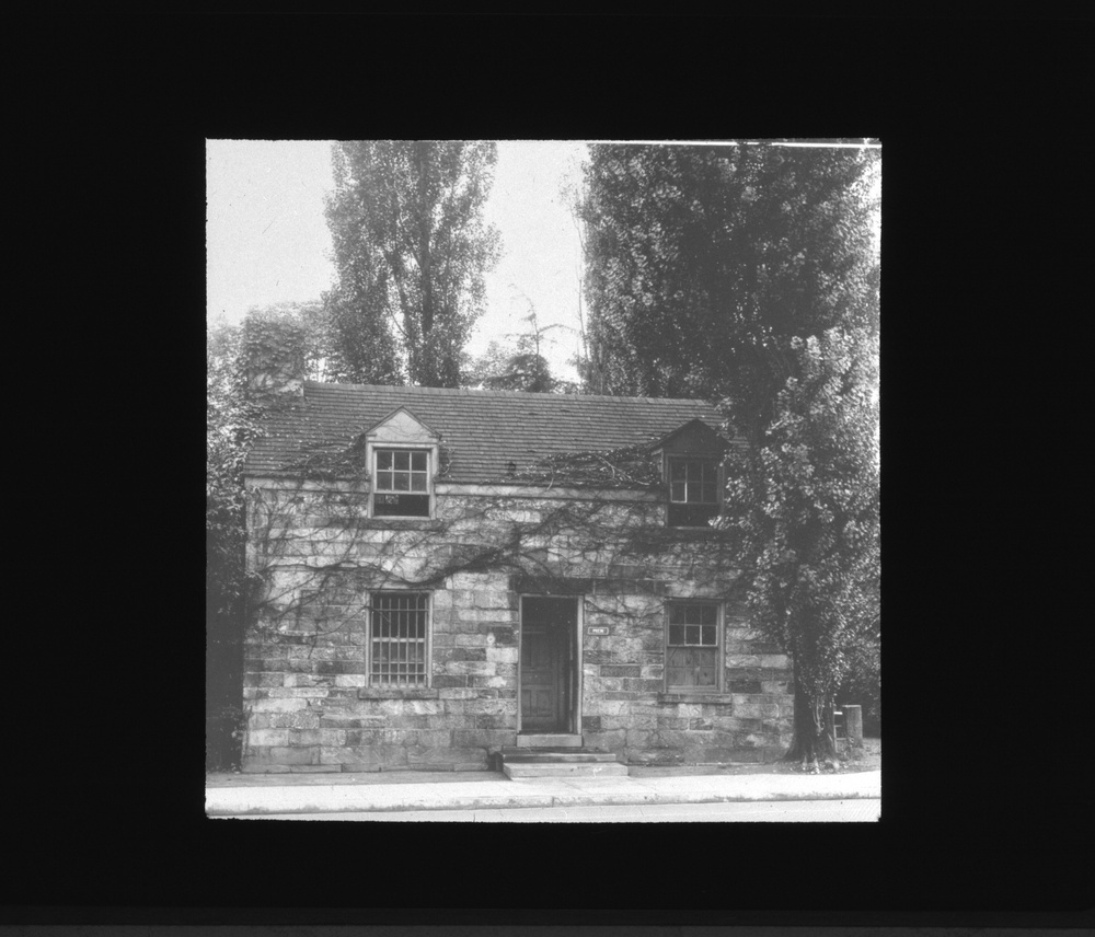 Lantern Slide 7: Gate-keeper’s house for the C &amp; O Canal.