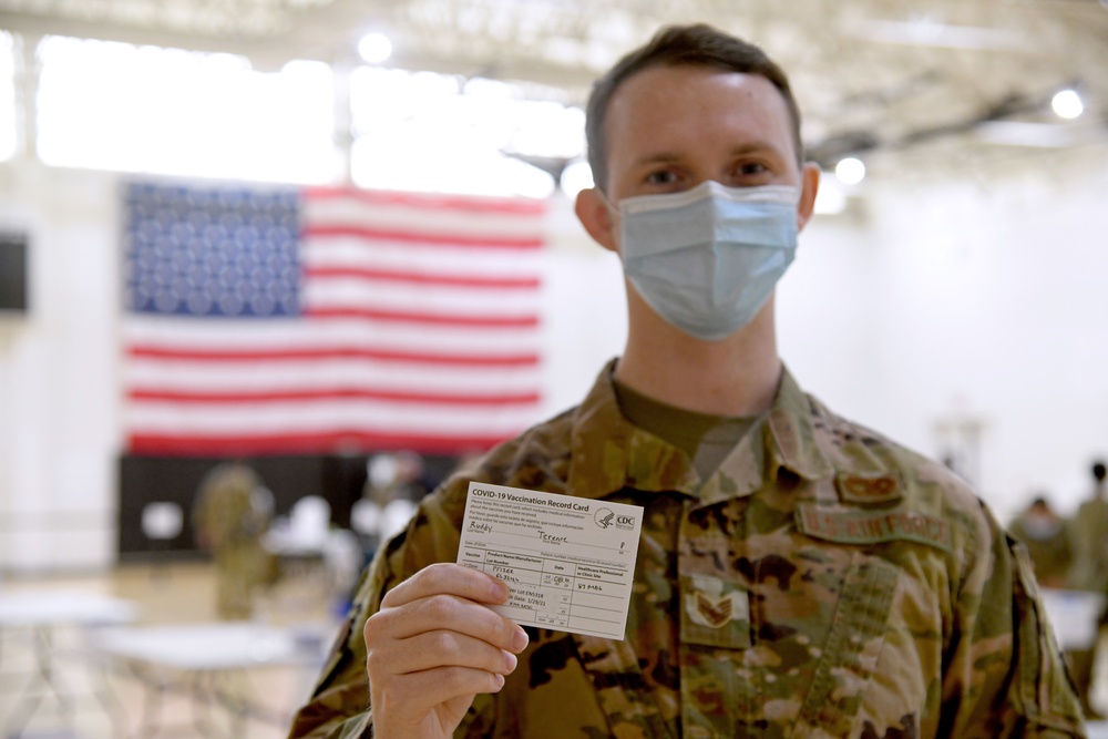 CRW members receive second COVID-19 vaccine dose