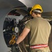 KC-135 Stratotanker engine maintenance