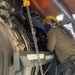 KC-135 Stratotanker engine maintenance