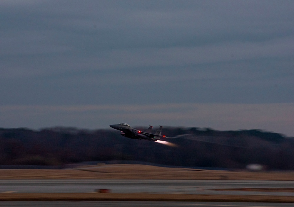 Seymour Johnson Air Force Base Flightline