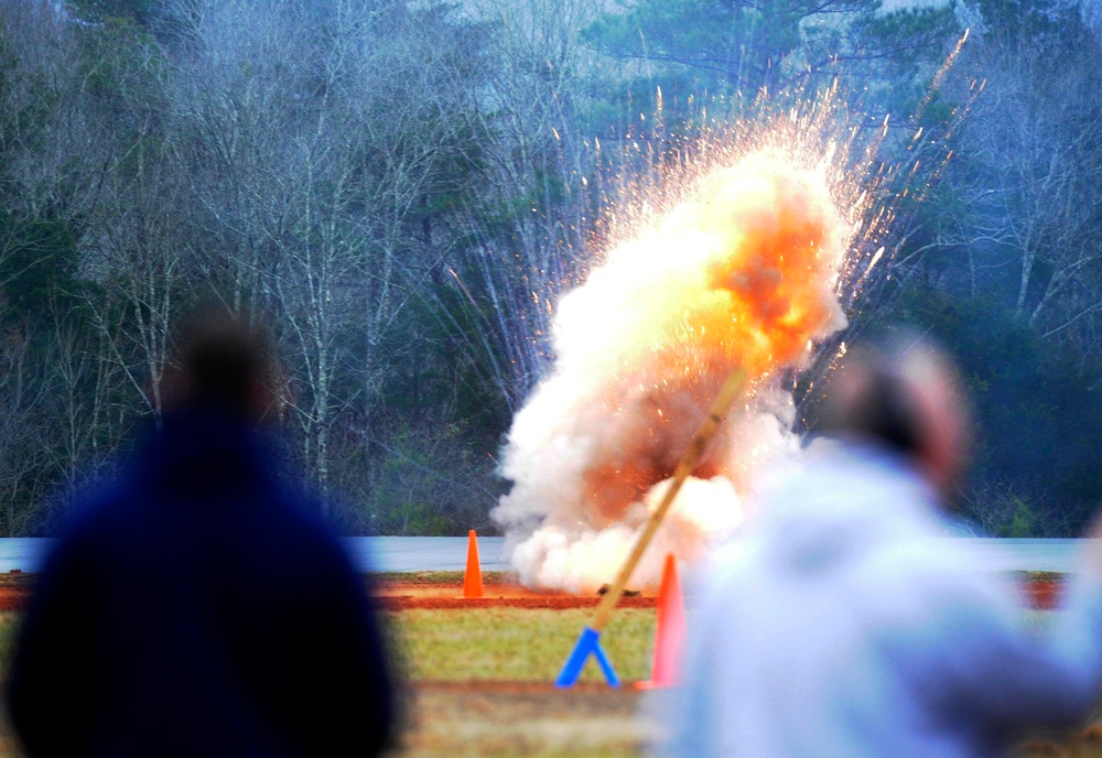 Bureau of Alcohol, Tobacco, Firearms and Explosives (ATF) Hosts Explosives Demonstration on Redstone Arsenal