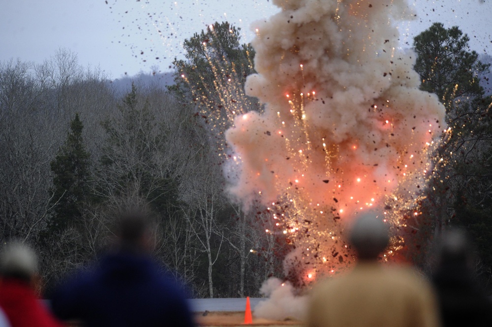 Bureau of Alcohol, Tobacco, Firearms and Explosives (ATF) Hosts Explosives Demonstration on Redstone Arsenal