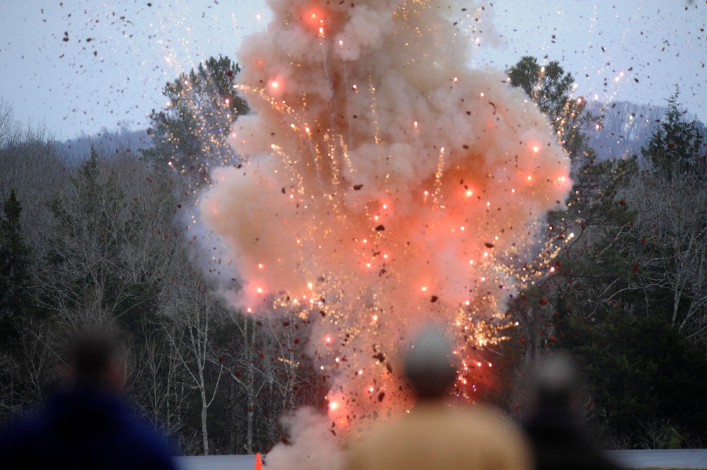 Bureau of Alcohol, Tobacco, Firearms and Explosives (ATF) Hosts Explosives Demonstration on Redstone Arsenal