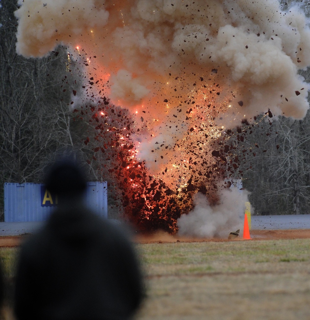 Bureau of Alcohol, Tobacco, Firearms and Explosives (ATF) Hosts Explosives Demonstration on Redstone Arsenal