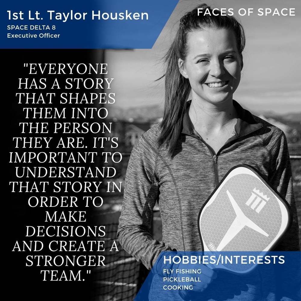 Faces of Space - 1st Lt. Taylor Housken