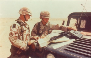 Members of the 148th Fighter Wing are stationed at Camp Santigo near Salinas, PR.