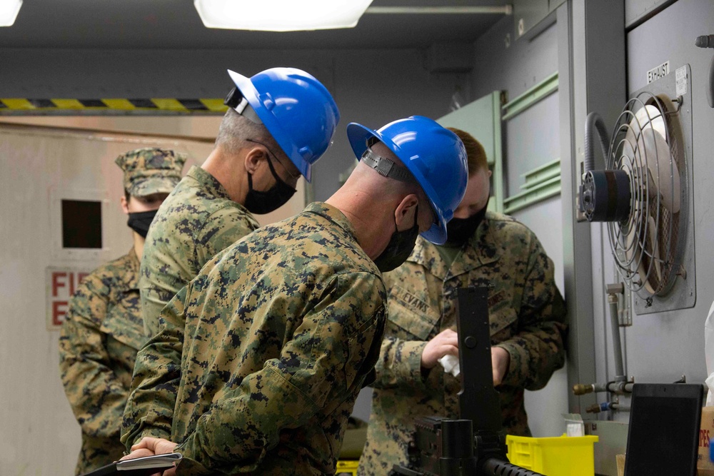 3rd MAW CG Tours USS Curtiss