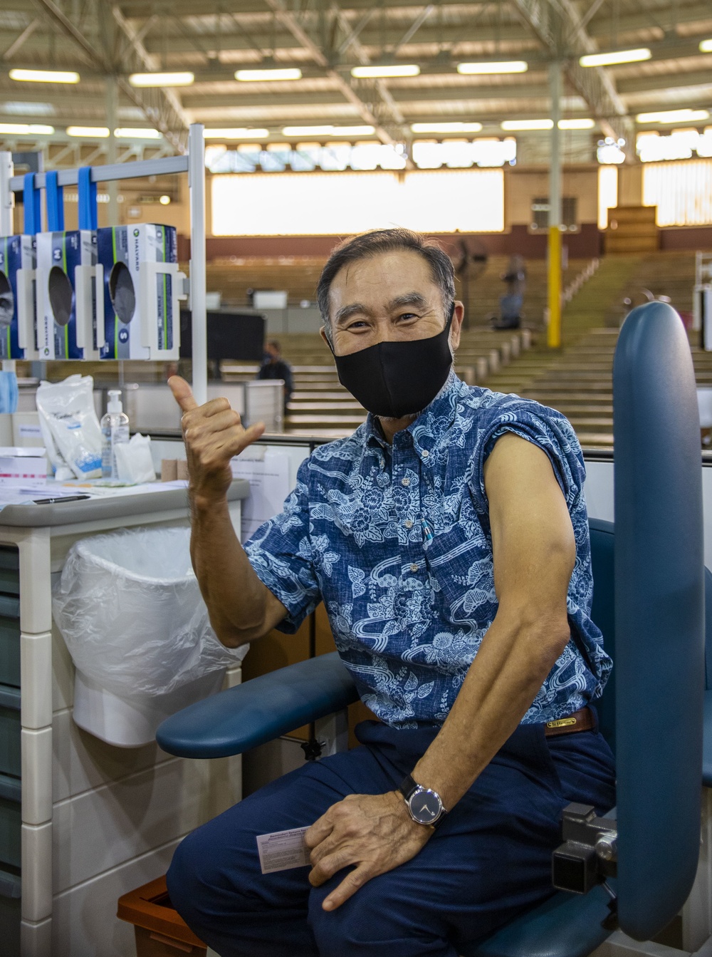 402nd AFSB receives vaccinations while continuing to mitigate COVID-19