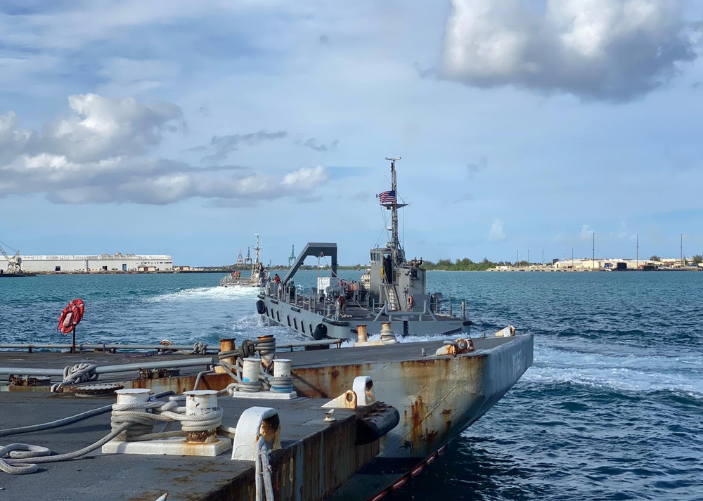 Expeditionary Sailors Conduct INLS Operations in Guam