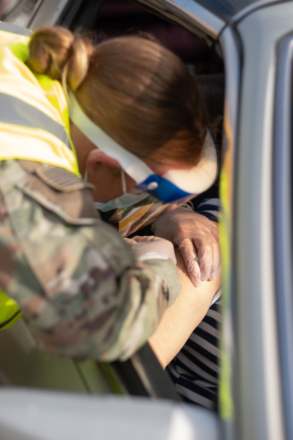 COVID vaccine support to FEMA in Los Angeles