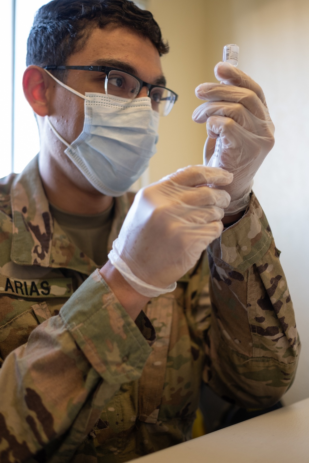Fort Carson Soldiers support COVID vaccination site in full swing at Cal State LA