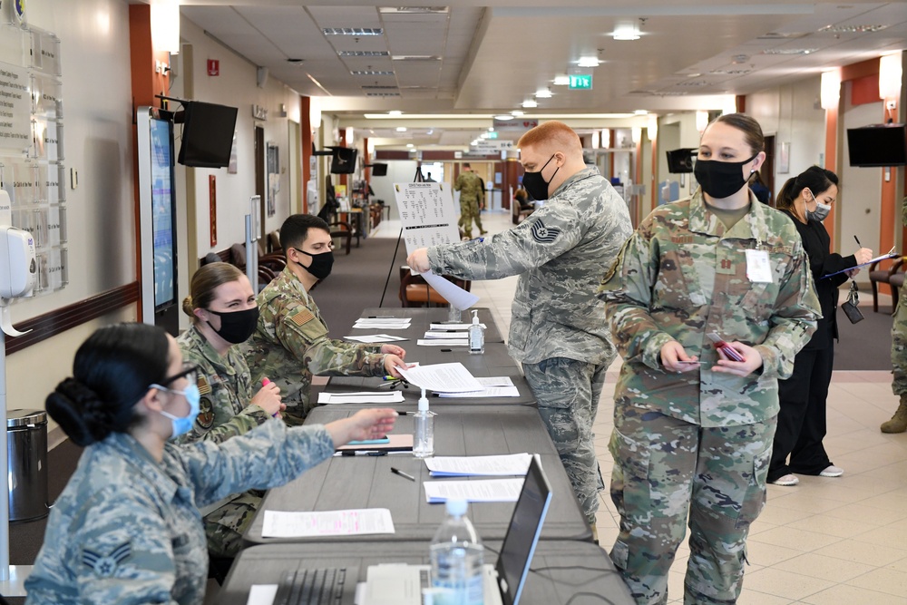 31st MDG administers second Moderna COVID-19 vaccine