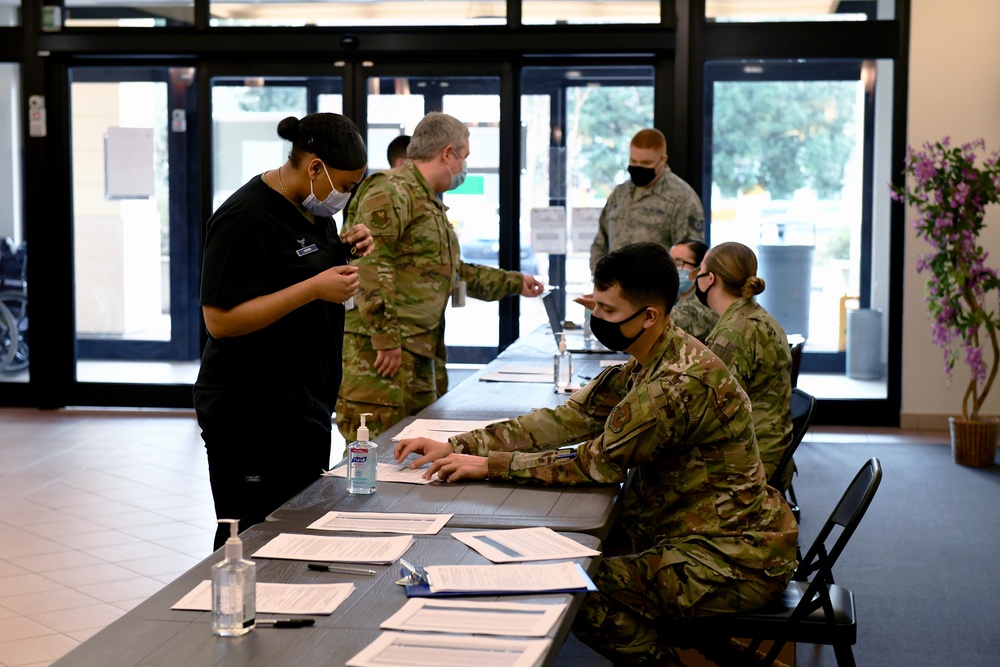 31st MDG administers second Moderna COVID-19 vaccine