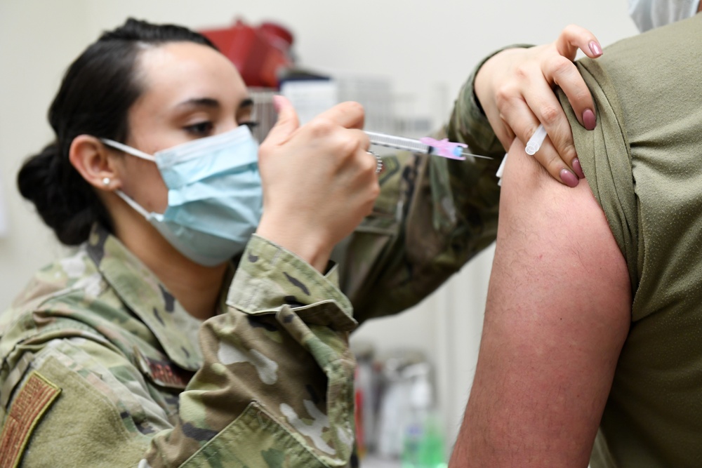 DVIDS - Images - 31st MDG administers second Moderna COVID-19 vaccine ...