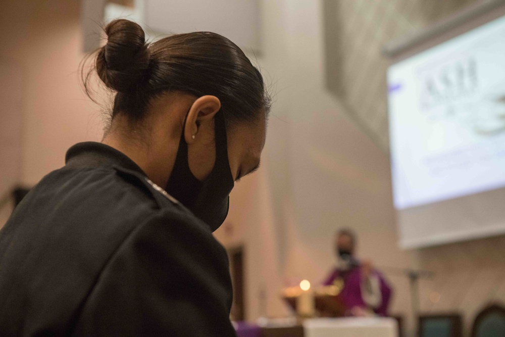 NSA Naples Ash Wednesday Mass