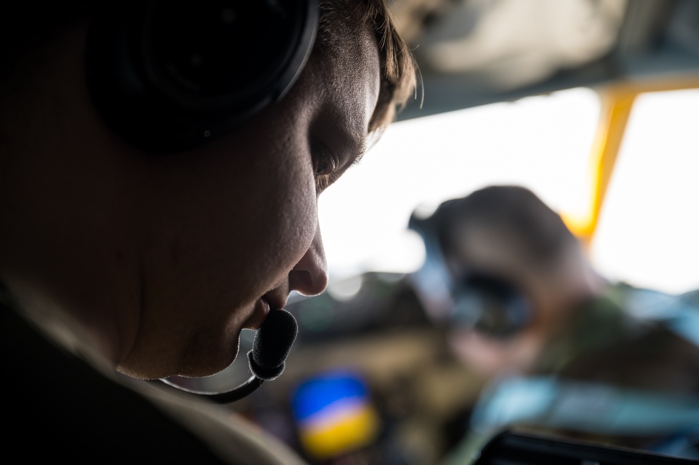 KC-135 soars over CENTCOM AOR